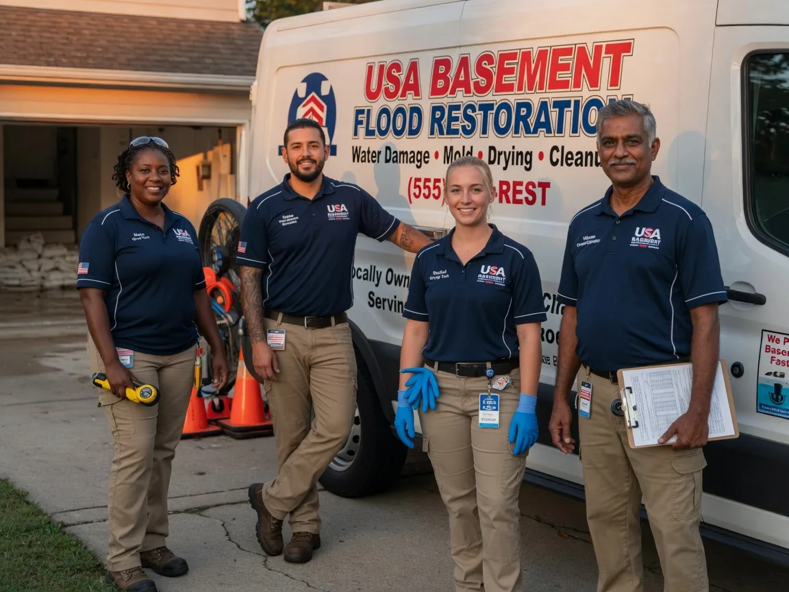 Basement Flood Cleanup company in Lecompte, LA