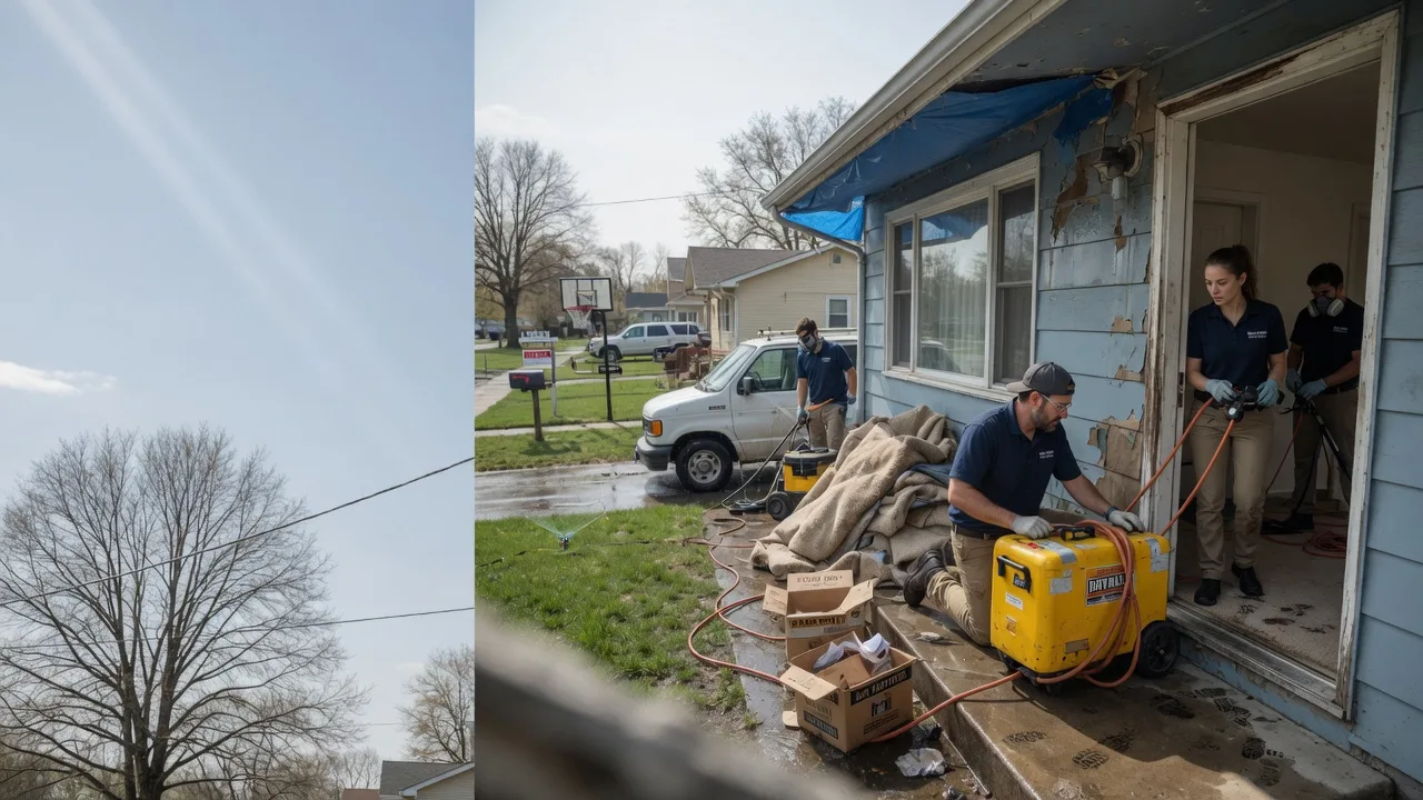 Basement Flood Cleanup in Lecompte, LA near me